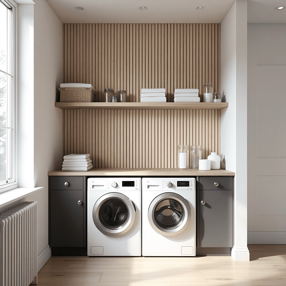 Nroro 43AS Honey Oak slat panel