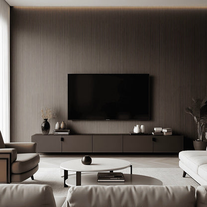 Nroro 37AS Espresso Walnut slat panel