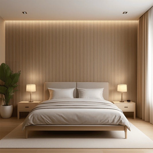Nroro 43AS Honey Oak slat panel