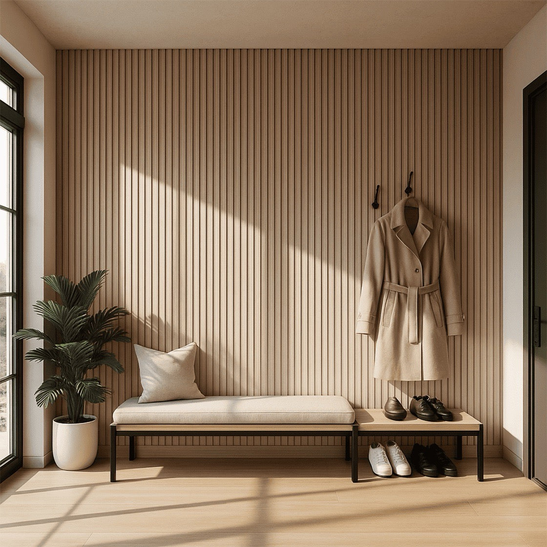 Nroro 43AS Honey Oak slat panel