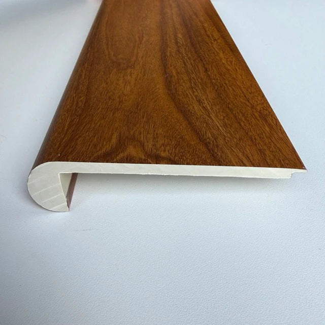 Flush stair nose (colour-matched)